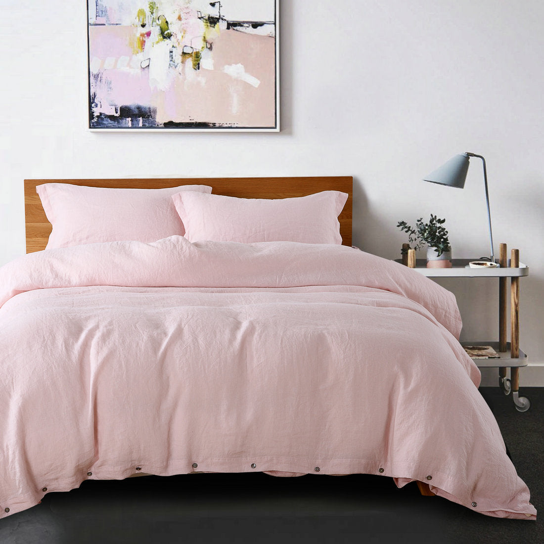 Luxe Linen Quilt & Pillowcase Trio